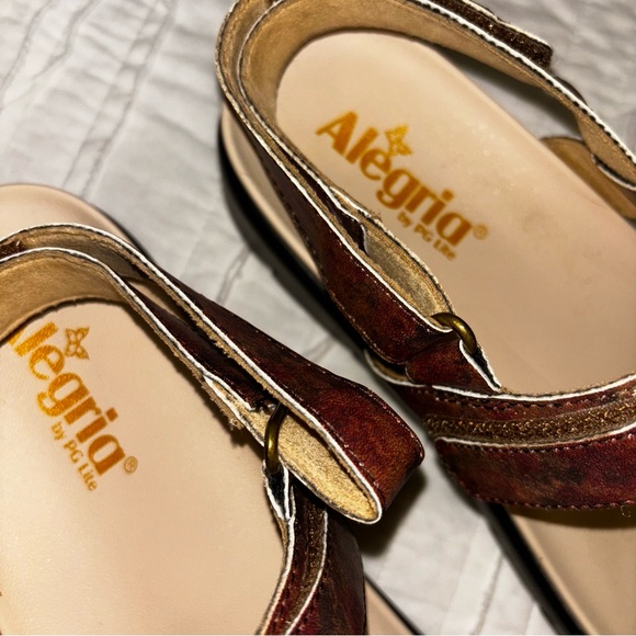 Alegria Henna 7764 Sandal print size 41 adjustable strap - Picture 3 of 8